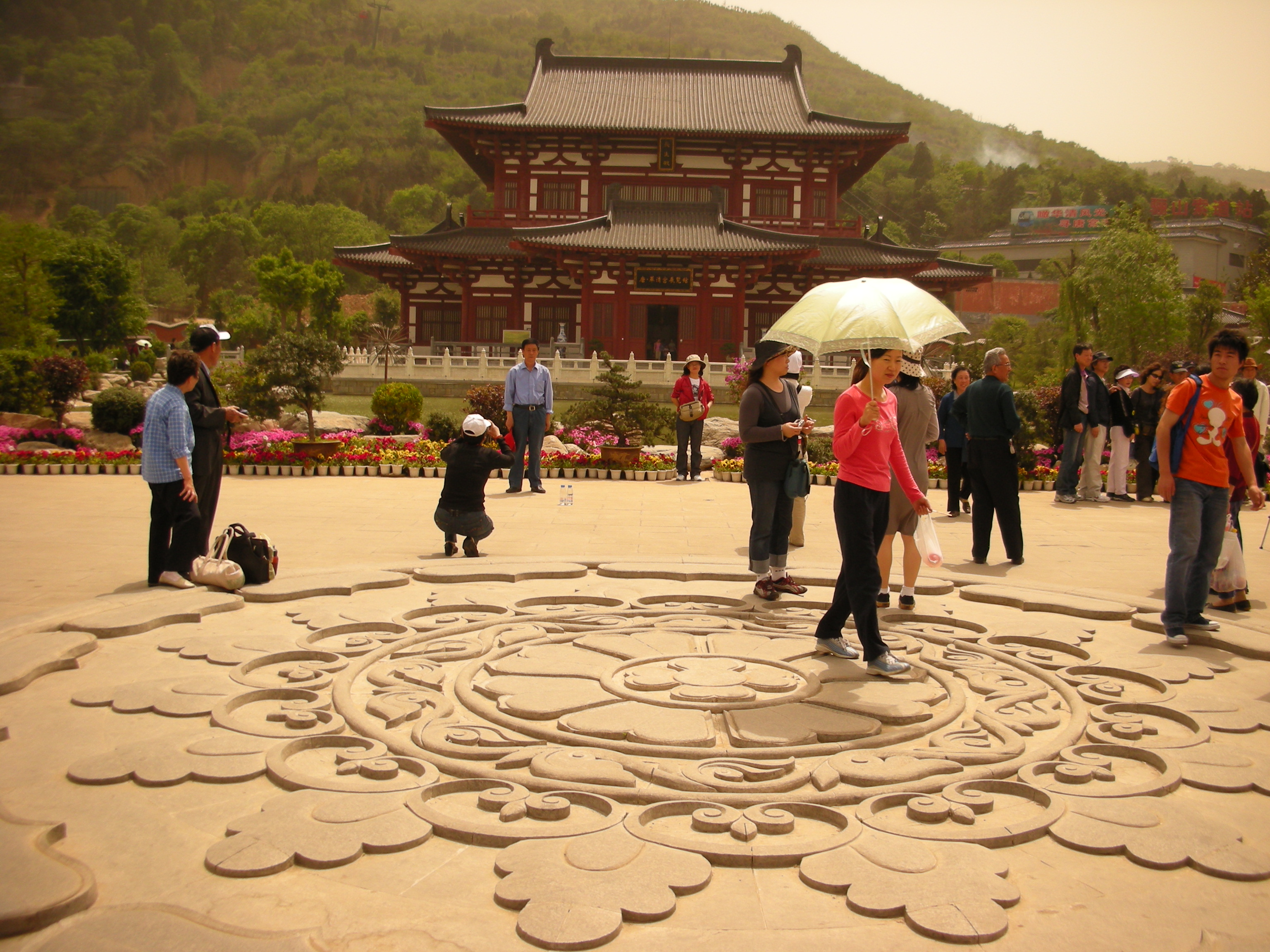 かつて栄華を誇った中国の古都、西安(その2.唐の玄宗皇帝とのロマンスの舞台となった華清宮)